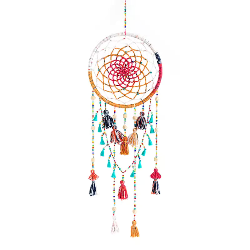Dreamcatcher DIY Weaving Material Set | Crochet Lace Cotton Thread | Handmade Wool Yarn Balls