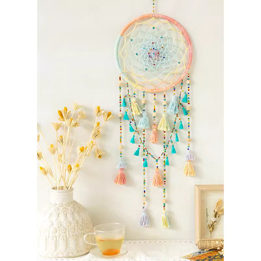 Dreamcatcher DIY Weaving Material Set | Crochet Lace Cotton Thread | Handmade Wool Yarn Balls