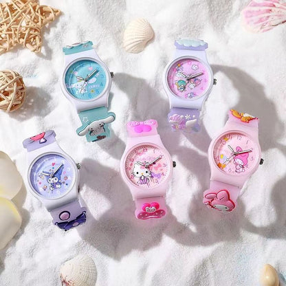 Kids Cartoon Jelly Watch | Children’s Quartz Wristwatch | Cute Gift Watch for Boys & Girls