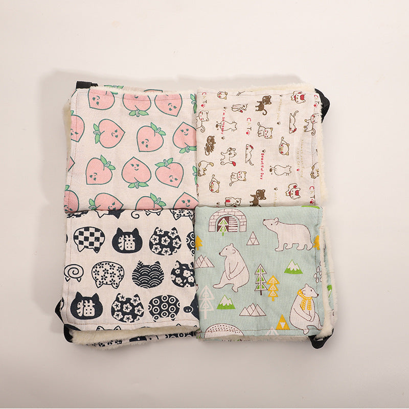 Hamster Plush Hammock | Winter Warm Velvet Pet Bed | Small Animal Hanging Sleep Hammock
