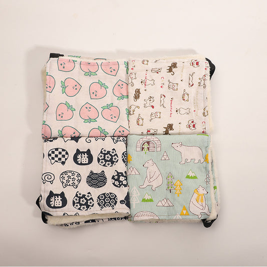 Hamster Plush Hammock | Winter Warm Velvet Pet Bed | Small Animal Hanging Sleep Hammock