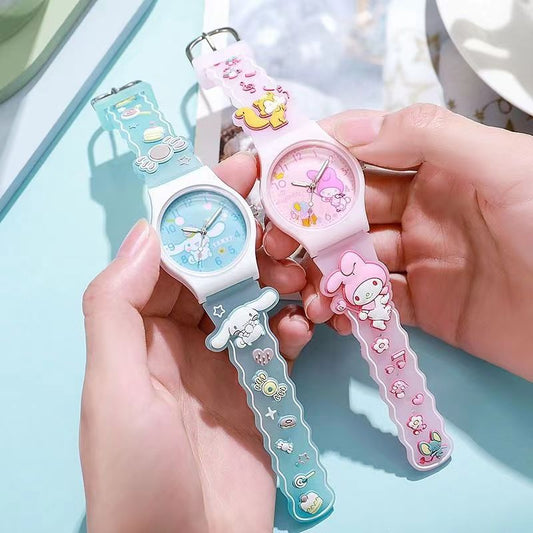 Kids Cartoon Jelly Watch | Children’s Quartz Wristwatch | Cute Gift Watch for Boys & Girls