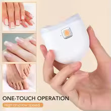 USB Electric Nail Clipper with LED | 2-Speed Automatic Nail Grinder | Baby & Adult Manicure Tool