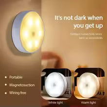 LED Motion Sensor Night Light | USB Rechargeable Cabinet Lamp | Bedroom Staircase Wardrobe Light