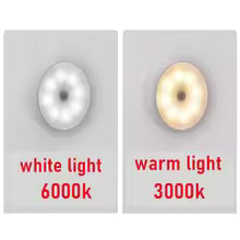 LED Motion Sensor Night Light | USB Rechargeable Cabinet Lamp | Bedroom Staircase Wardrobe Light