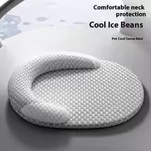 Summer Pet Cooling Mat | Removable Washable Dog & Cat Bed | All-Season Cool Sleeping Mattress