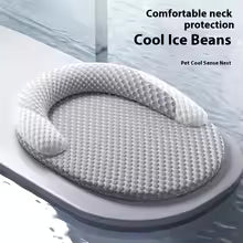 Summer Pet Cooling Mat | Removable Washable Dog & Cat Bed | All-Season Cool Sleeping Mattress
